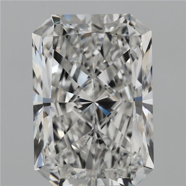 15.00 Carat Radiant Lab Grown Diamond, Excellent Polish, E Color, VS1 Clarity