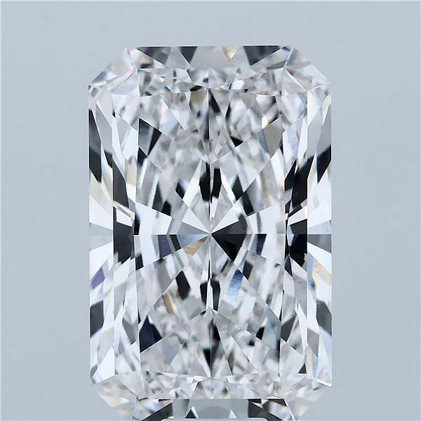 16.23 Carat Radiant Lab Grown Diamond, Excellent Polish, E Color, VVS2 Clarity