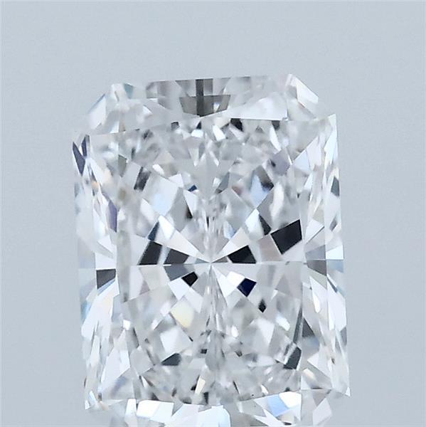 1.79 Carat Radiant Lab Grown Diamond, Excellent Polish, D Color, VS1 Clarity