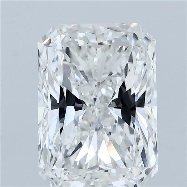 2.00 Carat Radiant Lab Grown Diamond, Excellent Polish, F Color, VS1 Clarity