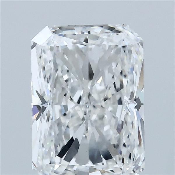 2.01 Carat Radiant Lab Grown Diamond, Excellent Polish, E Color, VS1 Clarity