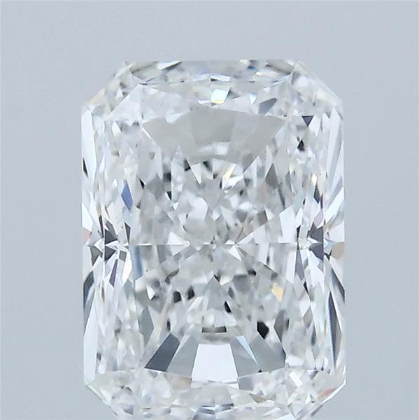 2.03 Carat Radiant Lab Grown Diamond, Excellent Polish, E Color, VS1 Clarity