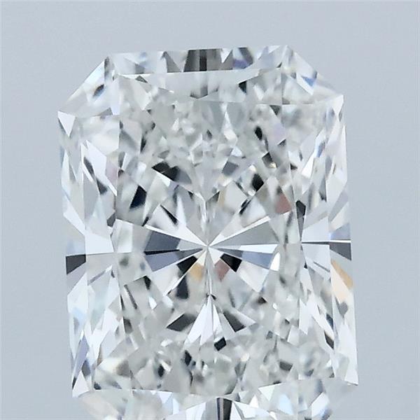 2.03 Carat Radiant Lab Grown Diamond, Excellent Polish, E Color, VVS2 Clarity