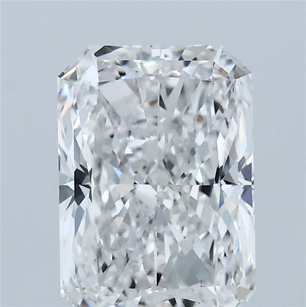 2.03 Carat Radiant Lab Grown Diamond, Excellent Polish, E Color, VVS2 Clarity