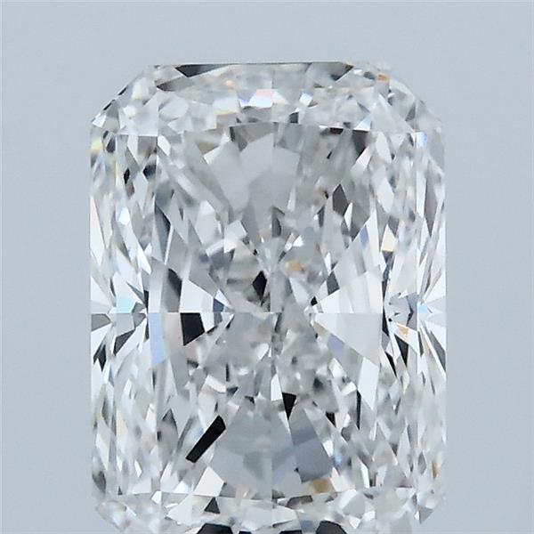 2.05 Carat Radiant Lab Grown Diamond, Excellent Polish, E Color, VVS2 Clarity