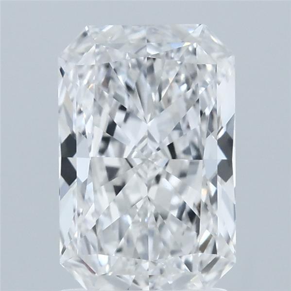 2.07 Carat Radiant Lab Grown Diamond, Excellent Polish, E Color, IF Clarity
