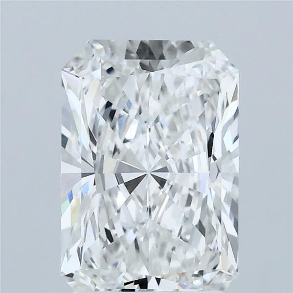 2.07 Carat Radiant Lab Grown Diamond, Excellent Polish, F Color, VVS1 Clarity