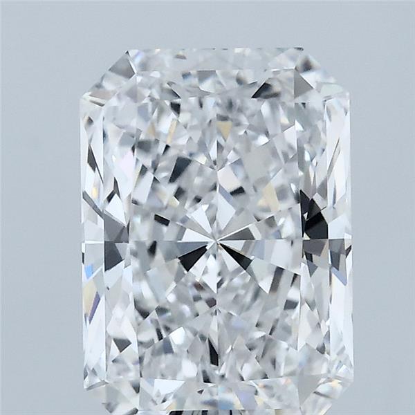 2.73 Carat Radiant Lab Grown Diamond, Excellent Polish, E Color, VVS2 Clarity