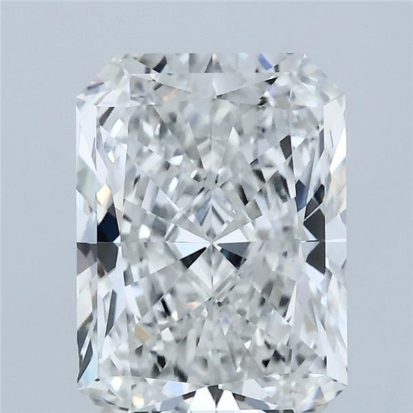 2.99 Carat Radiant Lab Grown Diamond, Excellent Polish, F Color, VVS2 Clarity
