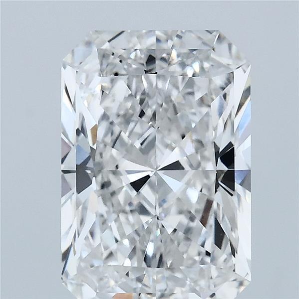 3.00 Carat Radiant Lab Grown Diamond, Excellent Polish, E Color, VS1 Clarity