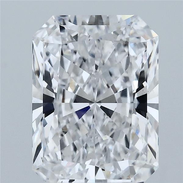 3.03 Carat Radiant Lab Grown Diamond, Excellent Polish, D Color, VS1 Clarity