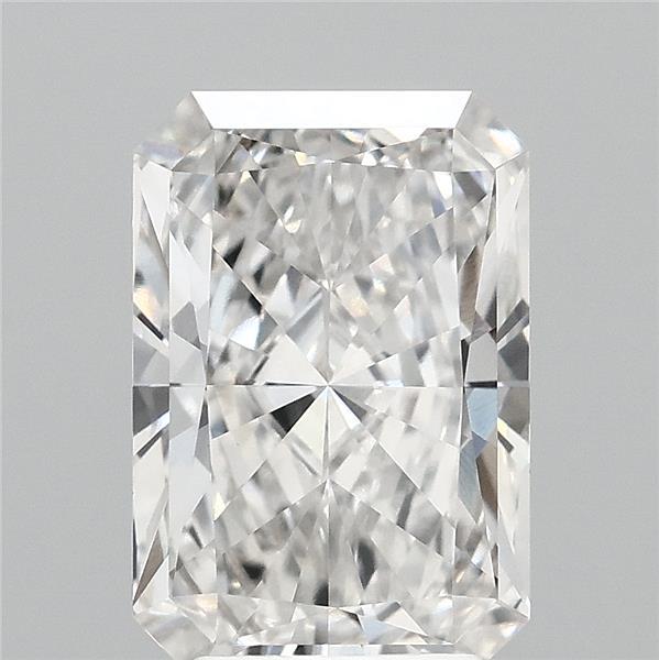 3.03 Carat Radiant Lab Grown Diamond, Excellent Polish, F Color, VVS1 Clarity
