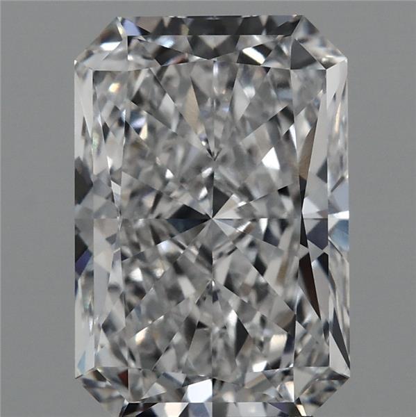 4.10 Carat Radiant Lab Grown Diamond, Excellent Polish, E Color, VVS1 Clarity