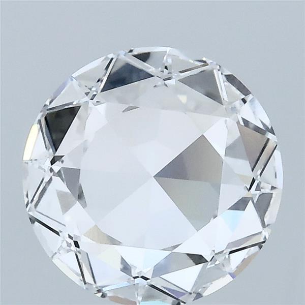 1.59 Carat Round Modified Lab Grown Diamond, Excellent Polish, D Color, VVS2 Clarity