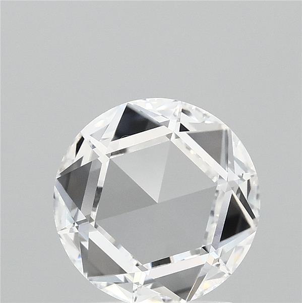 1.72 Carat Round Modified Lab Grown Diamond, Excellent Polish, E Color, VVS2 Clarity