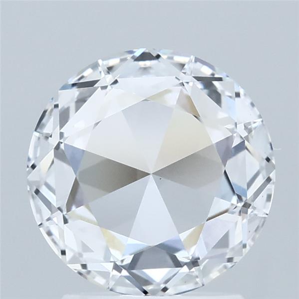 1.76 Carat Round Modified Lab Grown Diamond, Excellent Polish, D Color, VVS2 Clarity