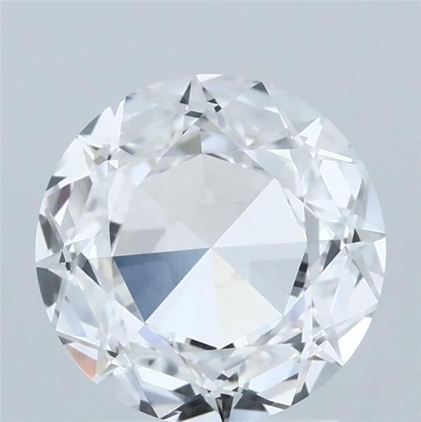 1.84 Carat Round Modified Lab Grown Diamond, Excellent Polish, E Color, VVS2 Clarity