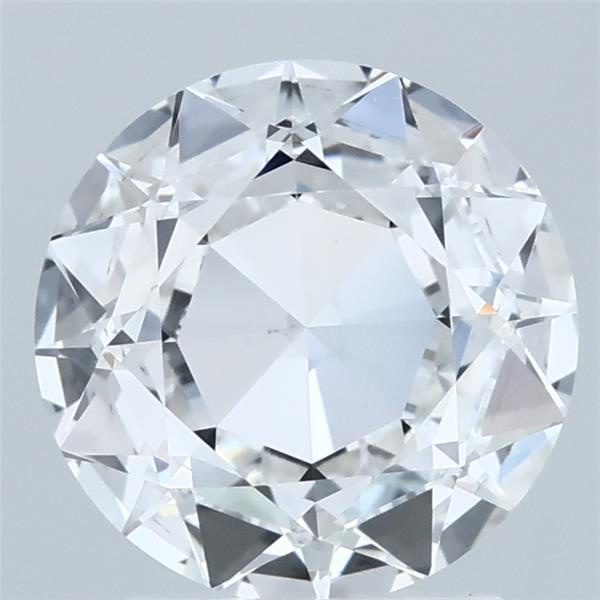 2.00 Carat Round Modified Lab Grown Diamond, Excellent Polish, D Color, VS1 Clarity
