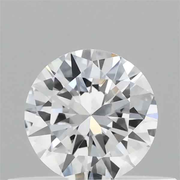 0.33 Carat Round Lab Grown Diamond, Very Good Cut, D Color, VVS2 Clarity