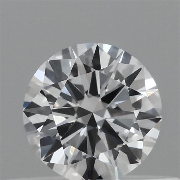 0.34 Carat Round Lab Grown Diamond, Very Good Cut, D Color, VVS2 Clarity