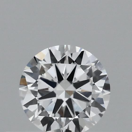 0.35 Carat Round Lab Grown Diamond, Very Good Cut, D Color, VVS2 Clarity