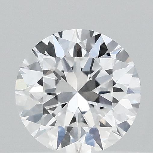 0.36 Carat Round Lab Grown Diamond, Very Good Cut, D Color, VVS1 Clarity