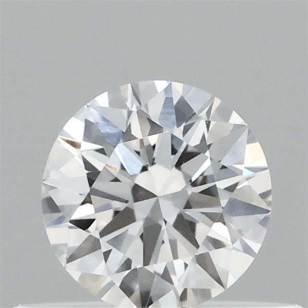 0.37 Carat Round Lab Grown Diamond, Excellent Cut, D Color, VVS2 Clarity