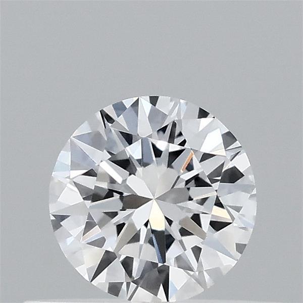 0.37 Carat Round Lab Grown Diamond, Excellent Cut, D Color, VVS2 Clarity