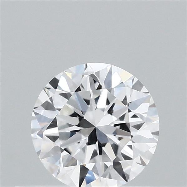 0.38 Carat Round Lab Grown Diamond, Excellent Cut, D Color, VVS2 Clarity