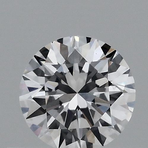 0.40 Carat Round Lab Grown Diamond, Very Good Cut, D Color, VS1 Clarity