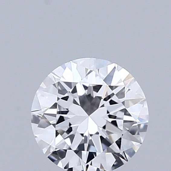0.42 Carat Round Lab Grown Diamond, Excellent Cut, D Color, VVS2 Clarity