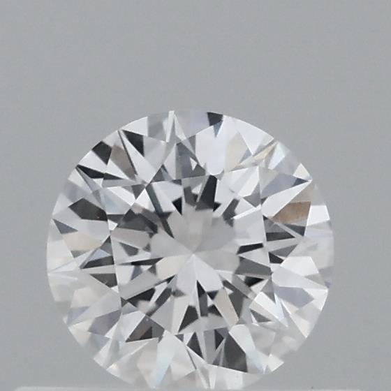 0.42 Carat Round Lab Grown Diamond, Very Good Cut, D Color, VVS2 Clarity