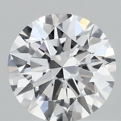 0.43 Carat Round Lab Grown Diamond, Ideal Cut, D Color, VVS2 Clarity