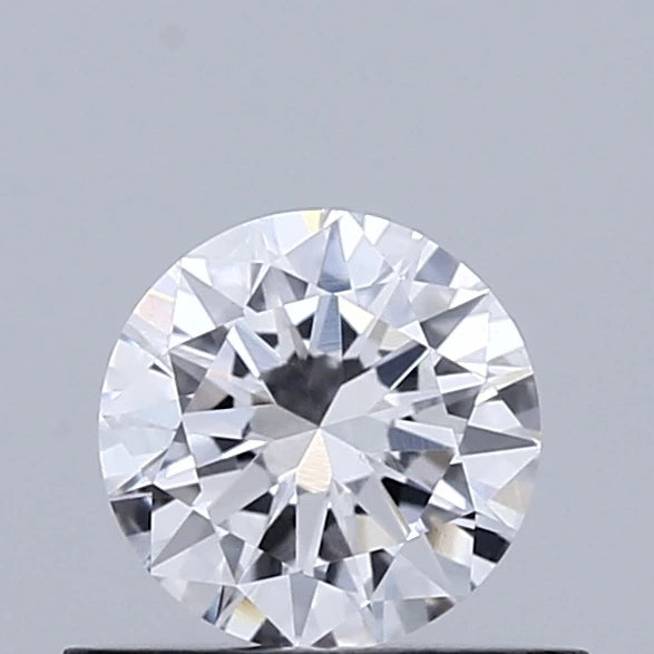 0.44 Carat Round Lab Grown Diamond, Excellent Cut, D Color, VVS2 Clarity