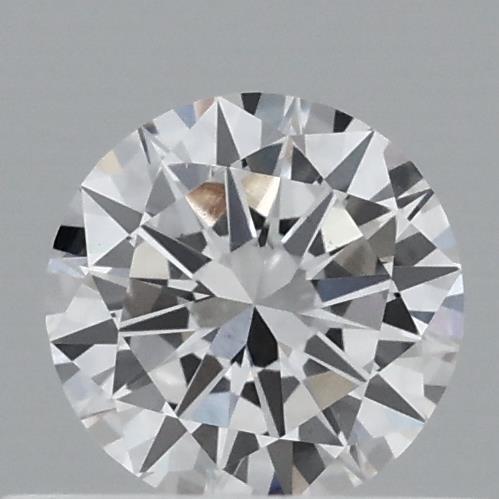 0.44 Carat Round Lab Grown Diamond, Very Good Cut, D Color, VS1 Clarity