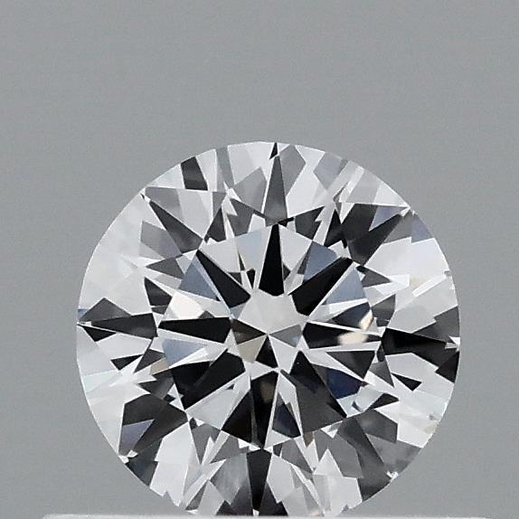 0.44 Carat Round Lab Grown Diamond, Very Good Cut, D Color, VVS2 Clarity