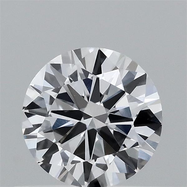 0.44 Carat Round Lab Grown Diamond, Very Good Cut, D Color, VVS2 Clarity