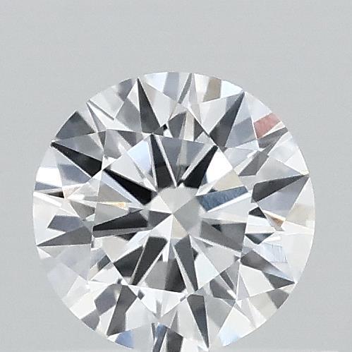 0.45 Carat Round Lab Grown Diamond, Ideal Cut, D Color, VVS1 Clarity