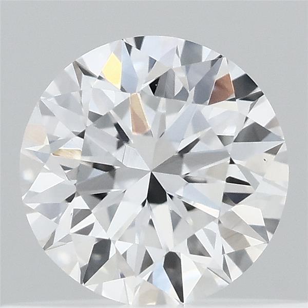 0.46 Carat Round Lab Grown Diamond, Excellent Cut, D Color, VS1 Clarity