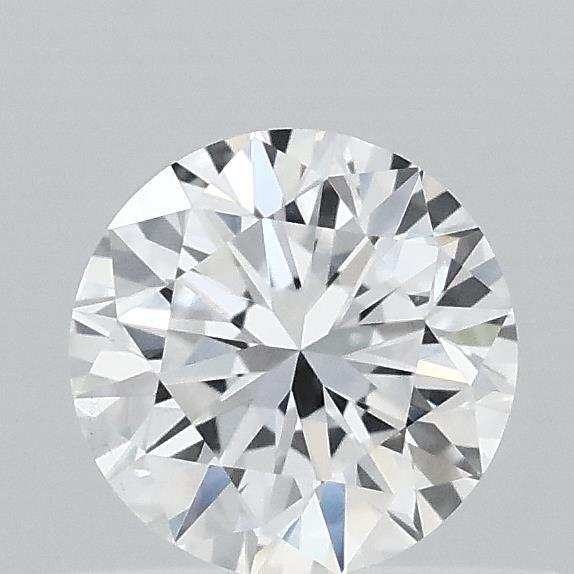 0.46 Carat Round Lab Grown Diamond, Very Good Cut, D Color, VS1 Clarity