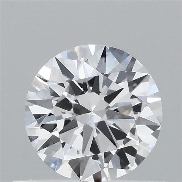 0.46 Carat Round Lab Grown Diamond, Very Good Cut, D Color, VS1 Clarity