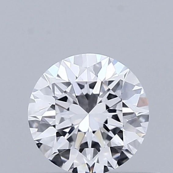 0.46 Carat Round Lab Grown Diamond, Very Good Cut, D Color, VVS1 Clarity