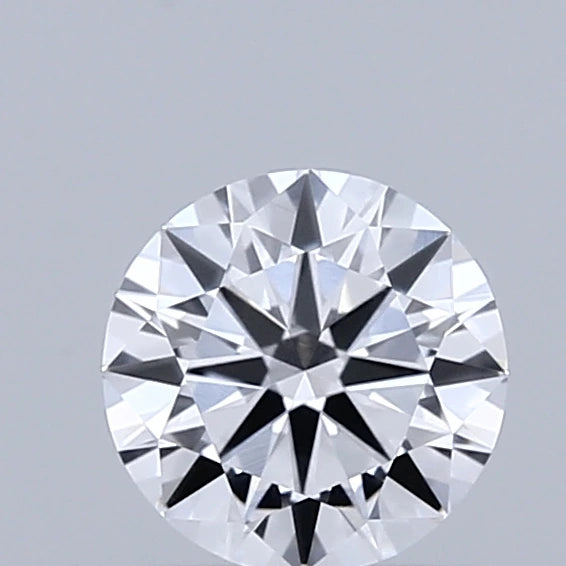 0.47 Carat Round Lab Grown Diamond, Excellent Cut, D Color, VVS2 Clarity