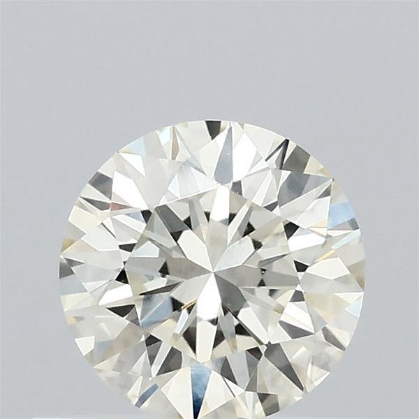 0.47 Carat Round Lab Grown Diamond, Very Good Cut, S-T Color, VS1 Clarity