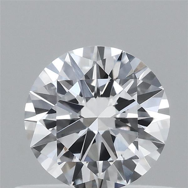 0.48 Carat Round Lab Grown Diamond, Very Good Cut, D Color, VVS2 Clarity