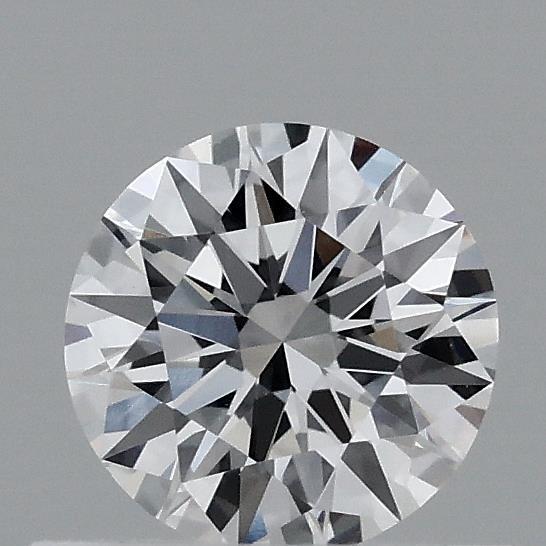 0.49 Carat Round Lab Grown Diamond, Excellent Cut, D Color, VVS1 Clarity