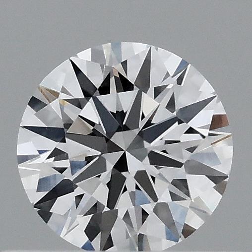0.49 Carat Round Lab Grown Diamond, Excellent Cut, D Color, VVS2 Clarity
