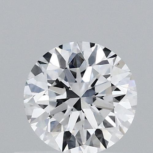 0.49 Carat Round Lab Grown Diamond, Very Good Cut, D Color, VS1 Clarity