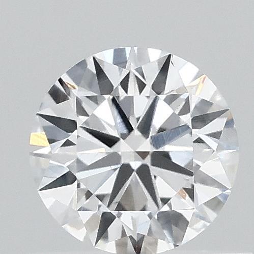 0.49 Carat Round Lab Grown Diamond, Very Good Cut, D Color, VVS1 Clarity