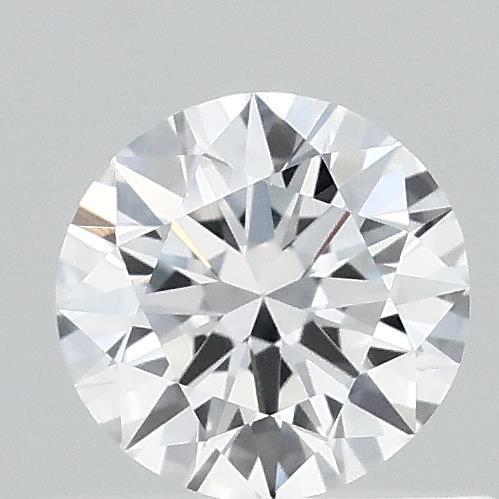 0.49 Carat Round Lab Grown Diamond, Very Good Cut, D Color, VVS1 Clarity